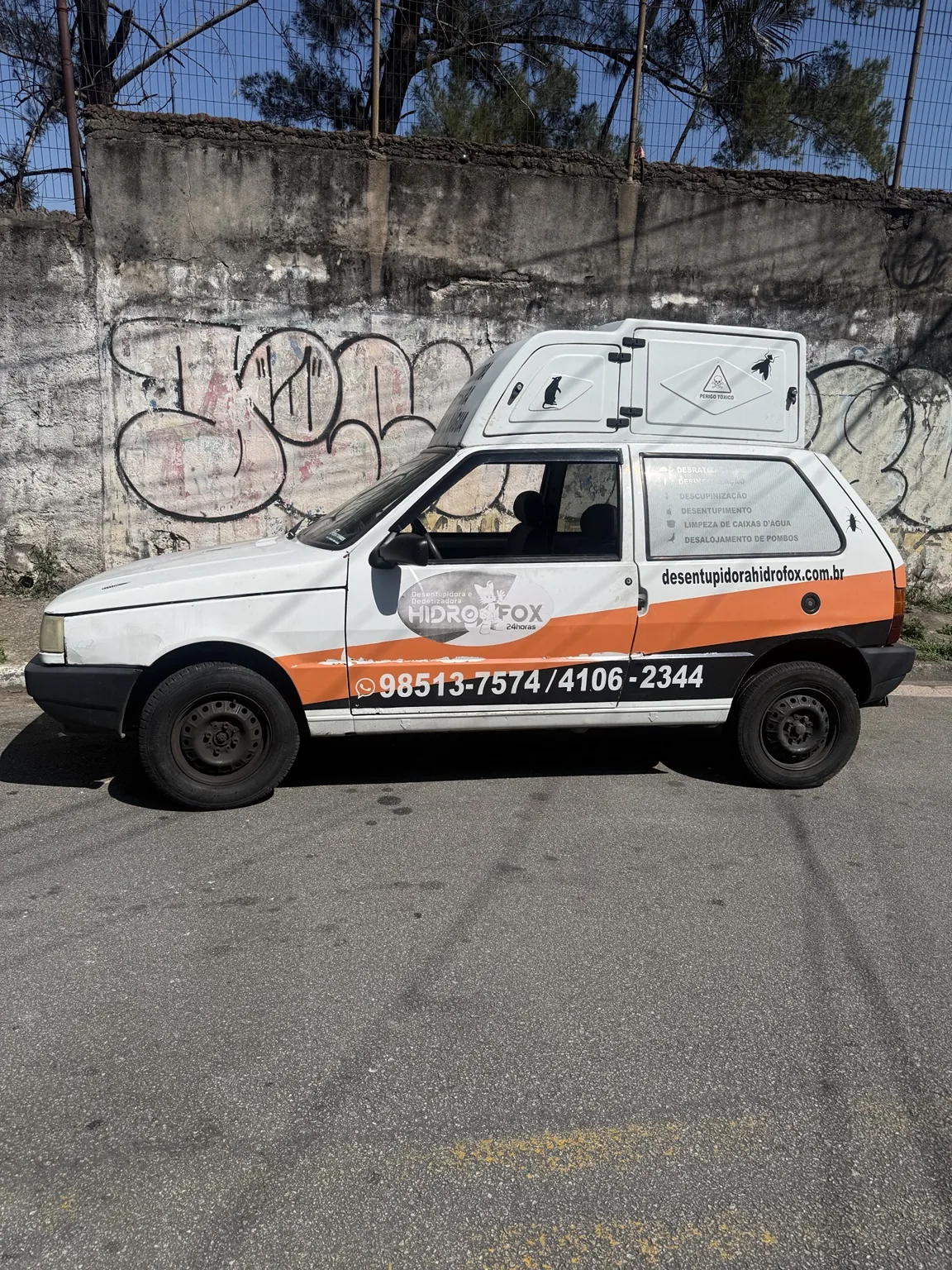 Veículo identificado HydroFox
